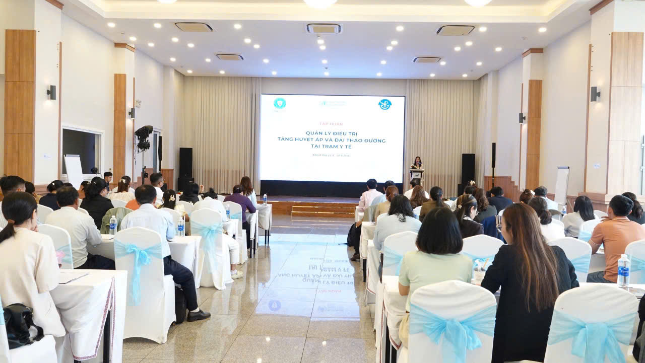 Nâng cao năng lực tuyến cơ sở trong quản lý bệnh không lây nhiễm